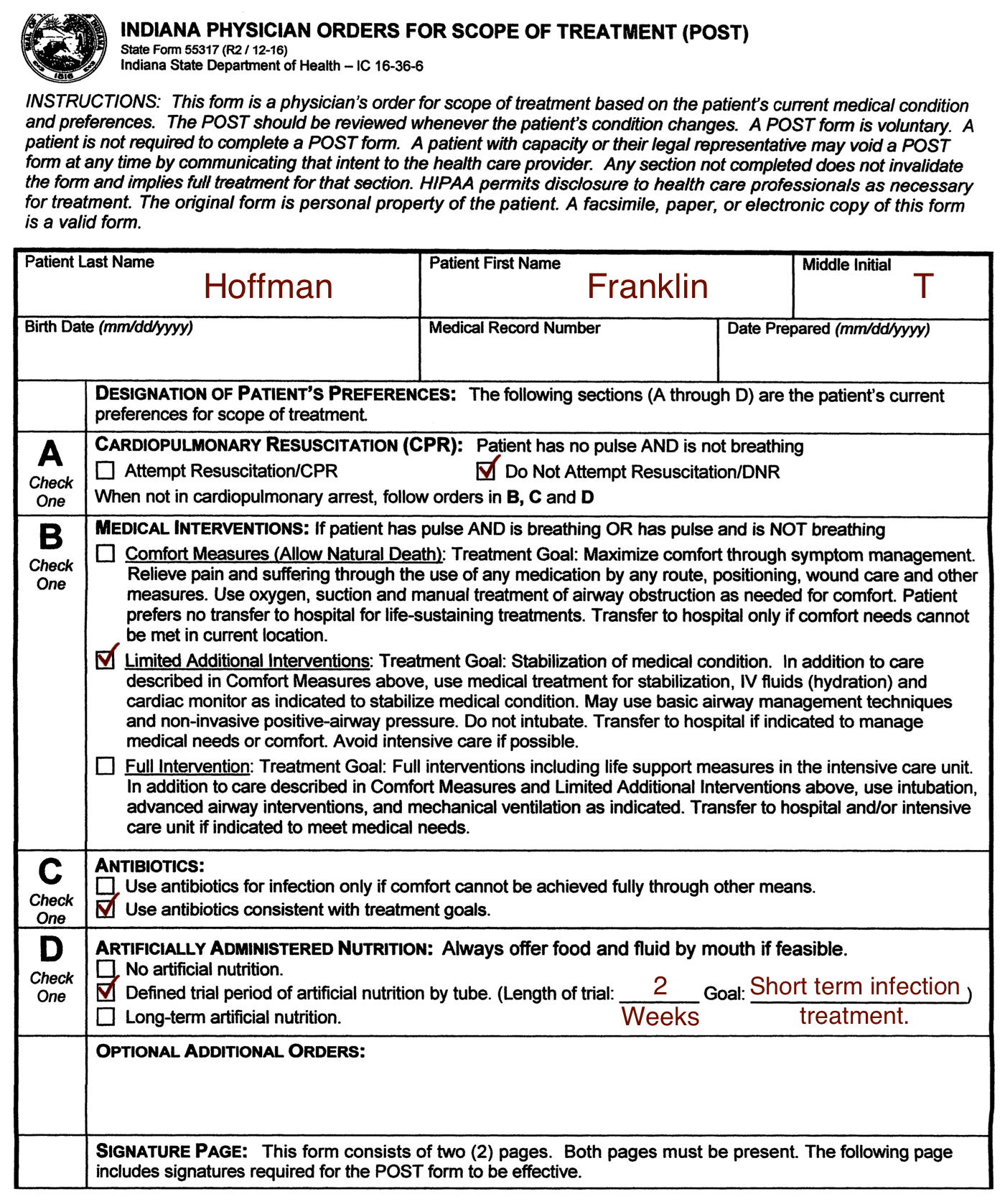 P_O_S_T Form